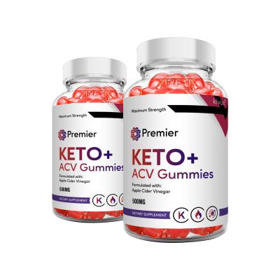 Premier Keto Gummies - Premier Keto + ACV Gummies (2 Pack, 120 Gummies)