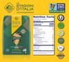 Le Stagioni DItalia Rigatoni Pasta - 16 oz. Non-GMO Pasta Made with Only 100% Italian Durum Wheat Semolina  Made in Italy  Product Endorsed by Italian Farmers  Kosher Certified Biodegradable Packaging- Bronze Die Cut view 2