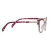 Peepers by PeeperSpecs Oprah's Favorite Women's Marquee Cateye Blue Light Blocking Reading Glasses - Red/Spice Quartz +2.25 view 3