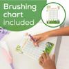 Beurer TB10 Kids Electric Toothbrush Kit - Fun Polly The Panda Cap with 2 Extra-Soft Brush Heads to Help Remove Plaque, 2 Minute Timer, and Rinse Cup, BPA-Free, Safe for Ages 3+ view 4