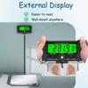 Urby Extra Wide Scale for Body Weight, Talla Extra Balanzas para Pesar Personas, Plus Size Scale with Easy to Read External Display. Gift for Seniors, Plus Size Person. 300kg/660lb Capacity. view 3