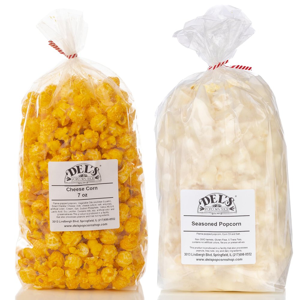Gourmet Popcorn Variety Pack (2 Pack) Popcorn Gift Set (Cheese/Salt & Butter)