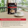 Organic Traditions Dirty Chai Mushroom Coffee, Instant Coffee with Lions Mane, Chaga, Reishi, Cordyceps, Turkey Tail, Organic Black Tea, MCT Oil Powder, Chai Spice Blend, 105mg Caffeine, 100g / 7oz view 4