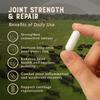 Heart & Soil 100% Grass Fed & Finished Joint Support Supplement from Regenerative Cattle with Trachea, Scapula & Bone Marrow  Supports Joint Strength & Mobility  3000mg  Glass Bottle  180 Capsules view 3