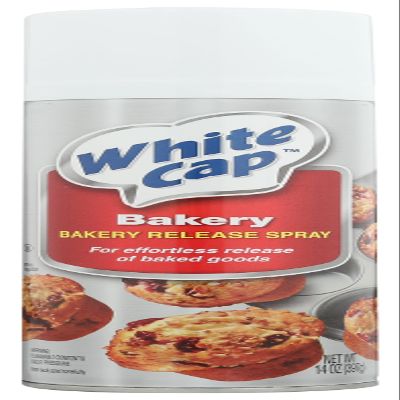 White Cap Bakery Release Spray, 0g Trans Fat, Kosher, 14 Ounce (Pack of 6)