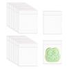 Square Self Sealing Cellophane Bags 3x3'' 1000pcs Small Clear Resealable Polypropylene Bags Self Stick Cello Baggies 2mil for Jewelry Earrings Candies Bakery Candle Cookie view 1
