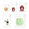 Square Self Sealing Cellophane Bags 3x3'' 1000pcs Small Clear Resealable Polypropylene Bags Self Stick Cello Baggies 2mil for Jewelry Earrings Candies Bakery Candle Cookie view 3
