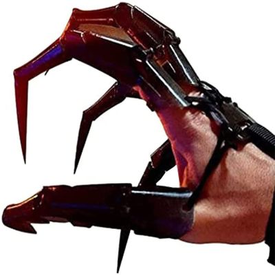Bagmrteho Halloween Articulated Finger Extension Toys Articulated Finger Extensions, Articulated Fingers, 3D Printed Flexible Finger Extensions (B-(Right Hand))