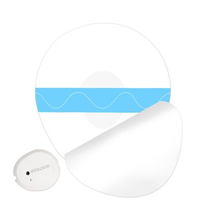 GTAGKOMMEN 55 Pcs Adhesive Patches Waterproof, Premium Pre-Cut Protection Hypoallergenic Adhesive Patch for G7, Breathable & Transparent Overpatch for 10 Days Long Stay, Easy to Use