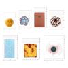 Clear Seal Fresh Cello Bags 5x5'' 200pcs Square Self Adhesive Sealing Reclosable Cellophane Baggies Plastic Resealable Bags 2mil for Doughnut Threads Bread Candies Fruit Bracelet Powder view 4