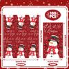 100 PCS Christmas Snowman Napkins Winter Snowflake Guest Napkin 3 Ply Let It Snow Paper Hand Towels Merry Christmas Disposable Dinner Napkins for Xmas Party Home Kitchen Bathroom Table Decor view 2
