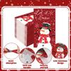 100 PCS Christmas Snowman Napkins Winter Snowflake Guest Napkin 3 Ply Let It Snow Paper Hand Towels Merry Christmas Disposable Dinner Napkins for Xmas Party Home Kitchen Bathroom Table Decor view 3