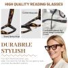 OCCI CHIARI Oversized Womens Reading Glasses(1.0 Brown) Retro Cat Eye Readers(1.0 1.25 1.5 1.75 2.0 2.25 2.5 2.75 3.0 3.5 4.0 5.0 6.0) view 4