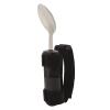 Adaptive Utensils, Stainless Steel Spoon with Easy Grip Anti Slip Handles Handicap Supportive Special Supplies Spoon with Adjustable Strap for Hand Tremors, Arthritis, Parkinsons Use view 1