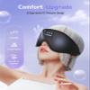 LC-dolida Sleep Mask with Bluetooth Headphones Bluetooth Sleep Mask Sleep Headphones,3D Eye Mask for Sleeping Mask Music Sleeping Headphones for Side Sleepers Meditation Gifts Gadgets for Men Women view 3
