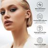 JUSTRVN Ear Plugs for Sleeping, 2 Pairs of Reusable Earplugs for Noise Reduction 25dB-30dB with 8 Ear Tips, Soft Hearing Protection Ear Plugs for Concert,Noise Sensitivity, Study & Work view 4