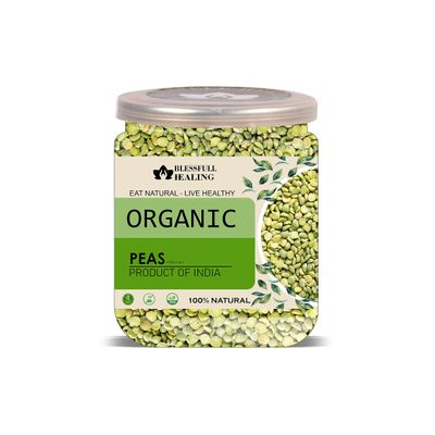 Blessfull Healing Organice PEAS GREEN 1 lb (453 Gram)