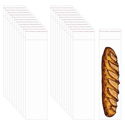 Long Self Sealing Cello Bags 3x12'' 100pcs Clear Adhesive OPP Bags 2mil Resealable Cellophane Bags for Packaging ICY Candy Popsicle Gifts Favors Products Candy