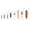 DecorBess Self Sealing Cello Bags 3x12'' 500pcs Clear Resealable Cellophane Bags 2mil Long Adhesive OPP Bags for Packaging ICY Candy Popsicle Gifts Favors Products Candy view 3