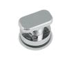 1 Pack Powerful Suction Cup Pulls, Door Drawer Glass Handle, Suction Cup Armrest Bathtub Shower Handle Grab Bar Silver view 1