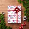 InterestPrint Customized Name Wrapping Paper Personalized Crown Love Wrap Paper Roll 58''x23'' Custom Gift Wrap Paper for Women Men Kids Boys Girls Baby Birthday 5 Roll view 4