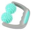 Coolife Fascia Release Spiky Massage Roller, Cellulite Massager - Deep Tissue Massage Tool for Neck Shoulder Legs, 2 Balls Pressure Trigger Point Myofascial Manual Body Massager for Women Men view 1