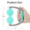 Coolife Fascia Release Spiky Massage Roller, Cellulite Massager - Deep Tissue Massage Tool for Neck Shoulder Legs, 2 Balls Pressure Trigger Point Myofascial Manual Body Massager for Women Men view 3