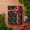 InterestPrint Custom Gift Wrapping Paper with Name Personalized Golden Happy Birthday Wrapping Paper Roll Birthday Gift Wrap Paper for Men Women Birthday Christmas 58x23 2 Roll view 4