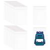 Clear Adhesive Apparel Cellophane Bags 18x24" 100pcs Large Self Sealing Cello Bags Resealable Plastic Baggies for Clothing Garment Art Prints Magazine Handicraft Photos Brochure Documents view 1