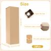 24 PCS Gift Boxes for Sublimation Tumbler 9.8 x 3.3 x 3.3 Inch Corrugated Cardboard Shipping Box for 12oz, 20oz, 30oz Heat Press Sublimation Blanks Skinny Cup for Shipping Gift Wrapping view 2