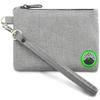 Enjoy Native Small Smell Proof Bag 6" x 4", Odor Resistant, Airtight, Water Resistant, Secure Zipper, Perfect Portable Size, Unisex, Gray, Storage Bag view 1