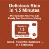 Eat Regal Ready to Eat Mexican Style Rice, 10g Protein & 7g Fiber per Pouch, 1.5 Minutes Microwave Rice, Bold Mexican-Inspired Flavor, Non-GMO Ingredients, Gluten-Free, Halal & Kosher, BPA-Free Pouch, 8.8 oz Pack of 7 view 3