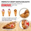 OldSoul Professional Bubble Waffle Mix | Crispy | Vanilla Flavor | Egg Waffle Mix | 28 Waffles (5 Lbs, Traditional) view 3
