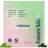 Future Kind Carrageenan-Free Foundations Multivitamin for Women & Men with Omega-3, B12, D3, Zinc, Iodine, Magnesium, K2 & Selenium, Vegan, Compostable Bag (60ct) view 1
