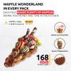 OldSoul Professional Bubble Waffle Mix | 30 Lbs | Crispy | Chocolate Flavor | Egg Waffle Mix | 168 Waffles (30 Lbs, Traditional) view 2