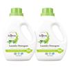 AspenClean Natural Laundry Detergent Eucalyptus & Rosemary - 100% Natural, Organic, HE Liquid Laundry Detergent - Vegan, Cruelty-Free, Biodegradable - Safe for Babies, Pets & Kids - EWG Certified (2 view 1