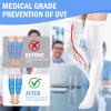 Ted Hose Thigh High Anti Embolism Compression Stockings 15-20 mmHg Graduated Medical Support Stocking 1 Pair with Silicone Band Women & Men for Swollen, Flight, Recovery, Training. view 3