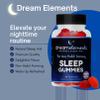 Dream Elements Sleep Supplement Gummies - All Natural, Passion Fruit Flavor, 60ct view 2