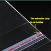 200 Pcs 4x6 Inches Clear Self - Sealing Cellophane Bags - Bakery, Treats, Gift & Craft Packaging. Resealable, Ideal for Cookie Baggies, Retail Display. Opp Plastic Bag with Easy - Seal Adhesive Strip view 3