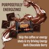 Driving Energy - Caffeinated Energy Bite Size - Dark Chocolate Fuel with 150mg Caffeine - Long-Lasting for Gym, Workout, Adults - Great Taste - Low Carb - Healthy Snack - 30 Count view 3