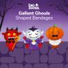 BioSwiss Bandages, Halloween Ghouls Shaped Self Adhesive Bandage Set, Latex Free, Sterile Wound Care, 50 Count view 3