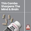 JUNG KWAN JANG Ginkgo Biloba Supplements with American Ginseng for Brain Health Formula, Memory Extra Strength, Focus Booster, Promote Cognitive Function - 30 Capsules for Men and Women view 3