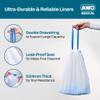 125 PACK Commode Liners - Adults Commode Bag Compatible with Most Toilets - Portable Commode Liners for Home, Hospital, Travel, & More - Disposable Bedside Toilet Liner Bags for Adult Potty Chair view 4