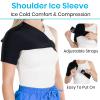Arctic Flex Shoulder Ice Pack Wrap - Compression Hot & Cold Therapy Sleeve for Rotator Cuff Pain Relief - Compress for Frozen Shoulders, Surgery, Injury & Bursitis for Men & Women - Reusable Gel Support (Large) view 2