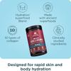 Ancient Nutrition Advanced Multi Collagen Protein Powder Hydrate, Mixed Berry, 30 Servings view 2