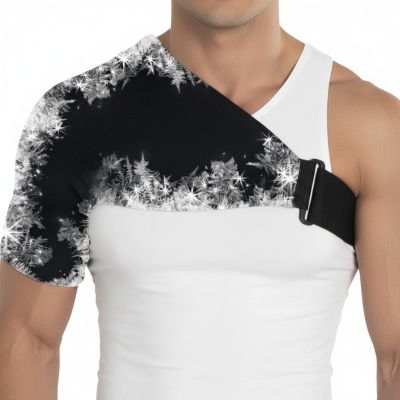 Arctic Flex Shoulder Ice Pack Wrap- Compression Hot & Cold Therapy Sleeve for Rotator Cuff Pain Relief- Compress for Frozen Shoulders, Surgery & Injury for Men & Women- Reusable Gel Support (X-Large)
