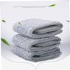 5Pcs Grey Mop Replacement Cloths Absorbent Flat Mop Pads Refill for Squeeze Mop Ideal for Floor Cleaning and Toilet Accessories view 2