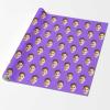 InterestPrint Personalized Photo Wrapping Paper Roll, Custom Face Purple Gift Wrapping Paper with Picture for Teens Women Men Mom Dad Birthday Wedding Anniversary 58x23 1 Roll view 2