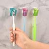 AKOAK Travel Toothbrush Head Cover with Suction Cup, Toothbrush Head Case, Toothbrush Cap, Portable Toothbrush Protective Case for Home, Travel, Bathroom, Business, Camping, School -Pack of 3 view 2