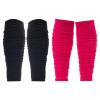 Blaward 2 Pairs Football Leg Sleeves for Adult Youth Scrunch Football Sleeves Calf Shin Supports Teoless Compression Socks view 1